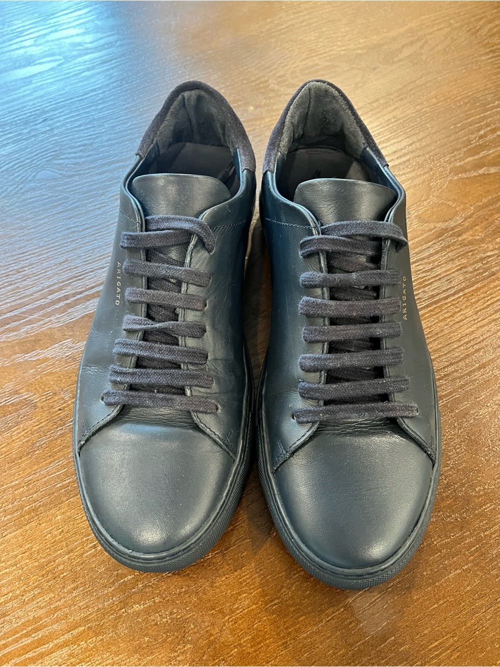 Axel Arigato Clean 90 Sneakers – Dark Navy Leather | EU 41 (US 8) - Picture 3 of 5